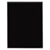 pk6-black Black premium black plaque with timber construction