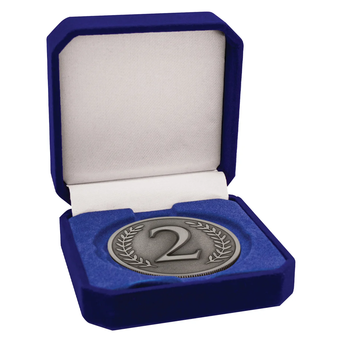 Silver prestige medal - 2nd place with metal construction