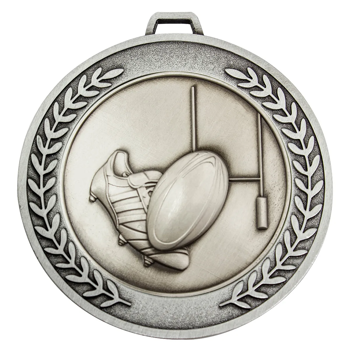 mmj513s-silver Silver prestige medal league / union with metal construction