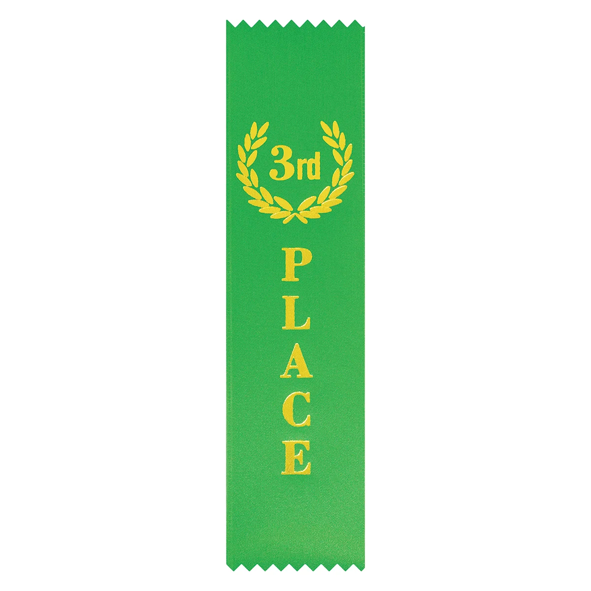 rt3-green Green ribbon - 3rd place with ribbon construction