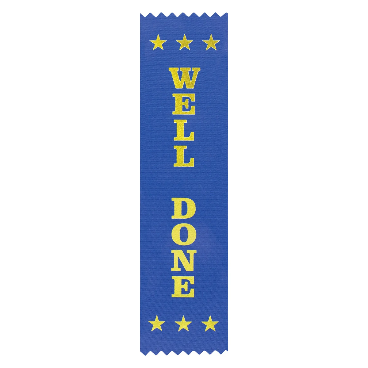 rt16-blue Blue ribbon - well done with ribbon construction