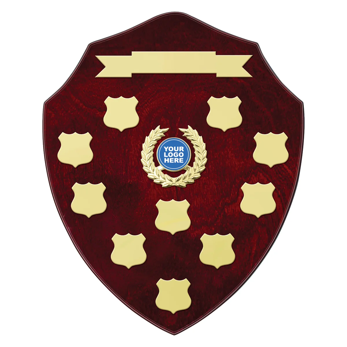 sh104-rosewood Rosewood rosebud shield perpetual with timber construction