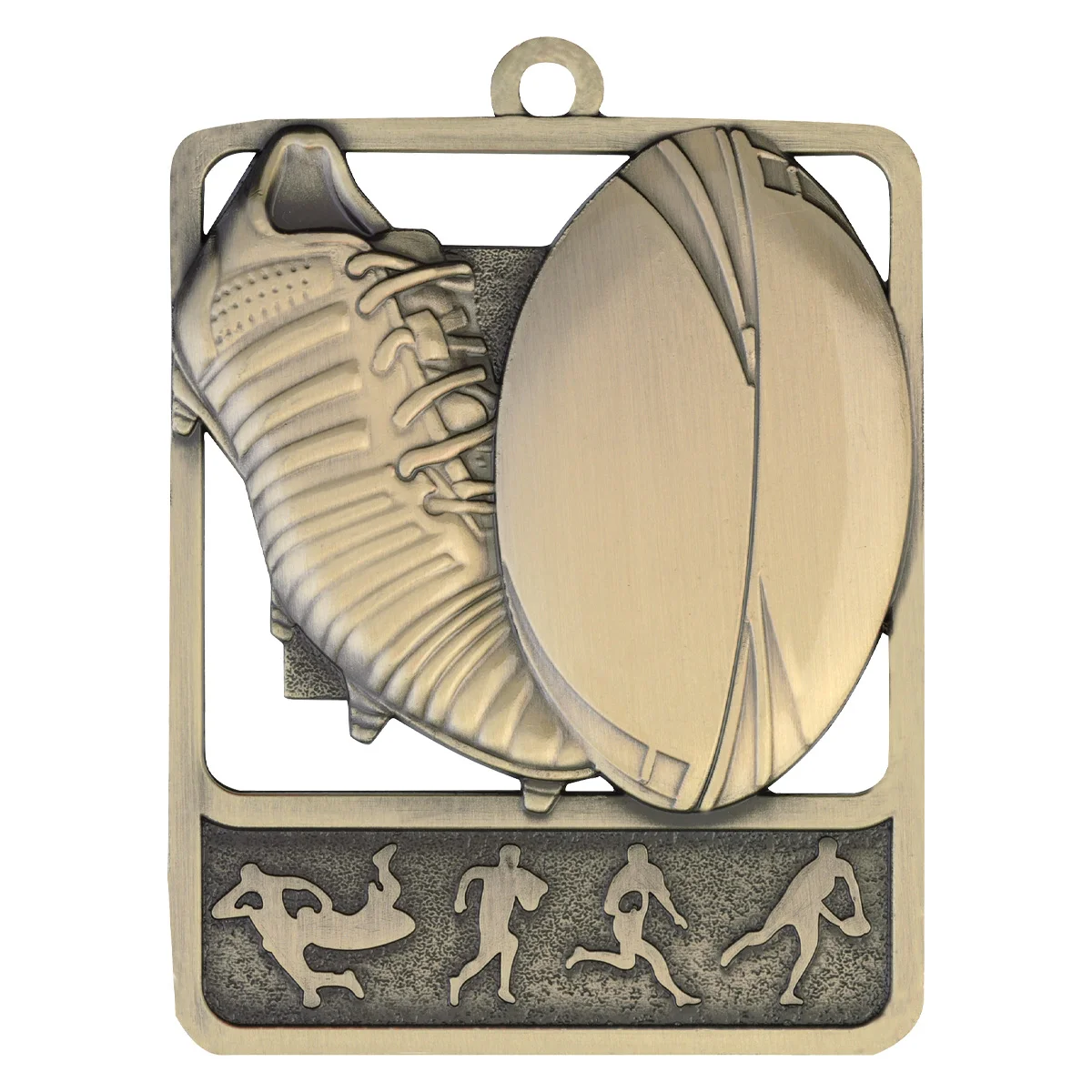 mr913g-gold Gold rosetta medal with metal construction
