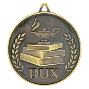 Gold scholarship - dux with metal construction