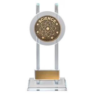 Gold science spartan glass with glass construction