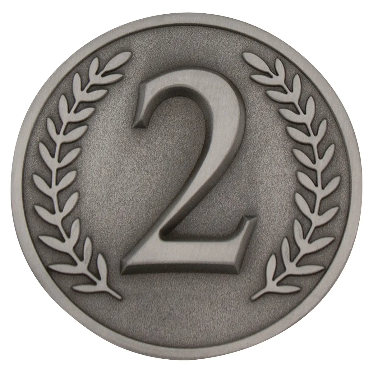 mj02s-silver Silver second place prestige with metal construction