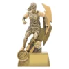 11681b-gold Gold shazam female with resin construction