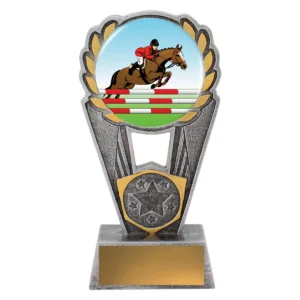 Silver show jumping polaris - colour with resin construction