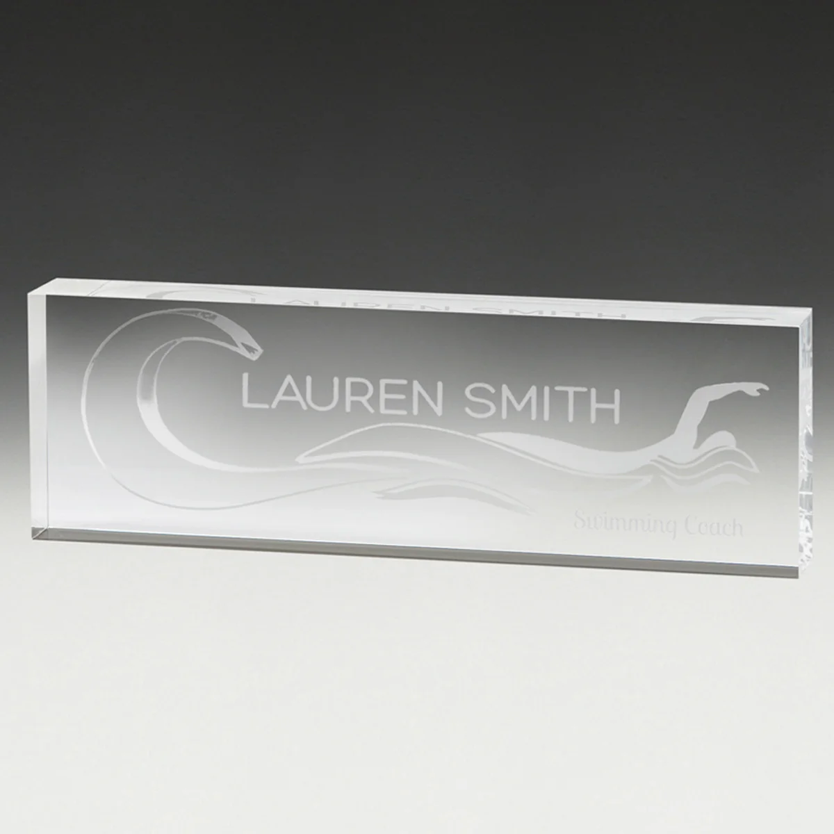 acn200-grey-bg Sign bar acrylic with acrylic construction
