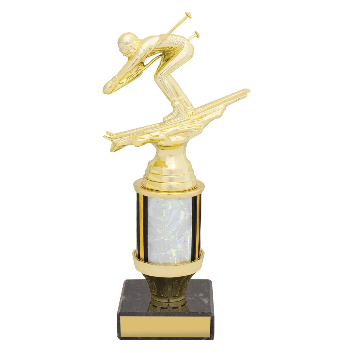 x585b-silver Silver silver dazzle with plastic / marble construction