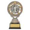 ft286a-silver Silver silver male footy torch with plastic construction