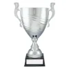 cup202b-silver Silver silver prestige cup with metal / timber construction