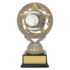ft227a-silver Silver silver volleyball torch with plastic construction