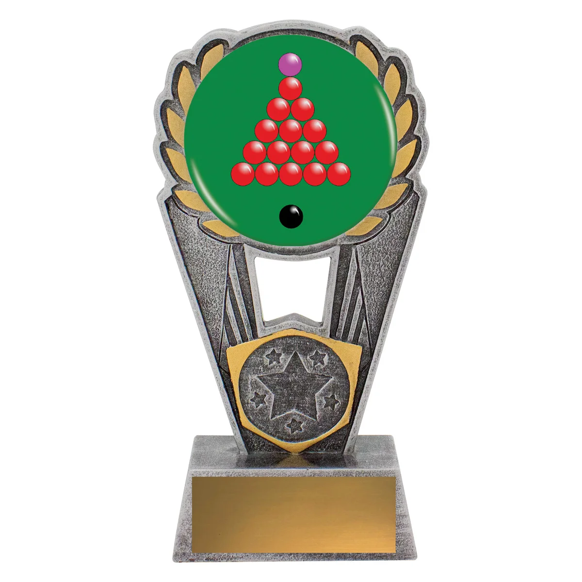 psk158a-silver Silver snooker polaris - colour with resin construction
