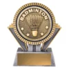sr146a-silver-and-gold Silver & gold spartan - badminton with resin construction