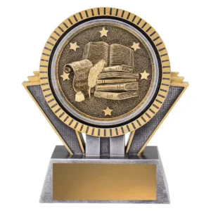 Silver & gold spartan - english with resin construction