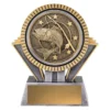 Silver / gold spartan - fishing with resin construction