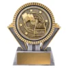 -gold Silver / gold spartan - lifesaving with resin construction