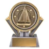 -gold Silver / gold spartan - sailing with resin construction