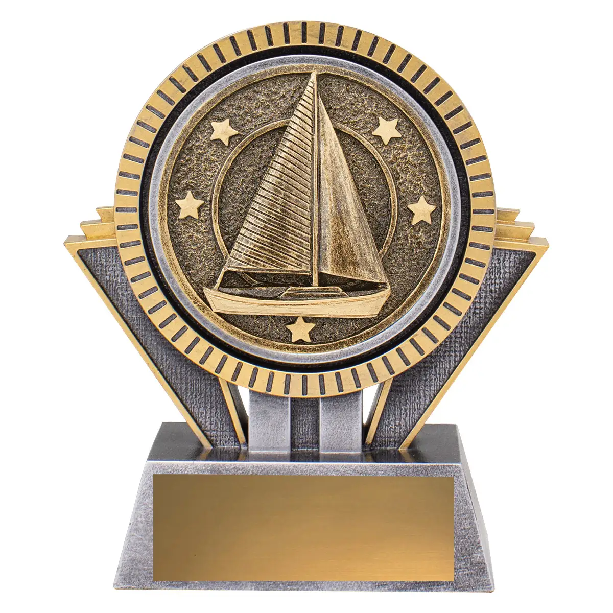 -gold Silver / gold spartan - sailing with resin construction