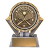 -gold Silver / gold spartan - squash with resin construction