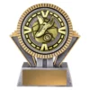 sv201a-silver-and-gold Silver & gold spartan varsity - athletics with resin / metal construction