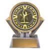 -gold Silver / gold spartan varsity - gymnastics with resin / metal construction