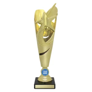 Gold spectre cup with plastic / marble construction