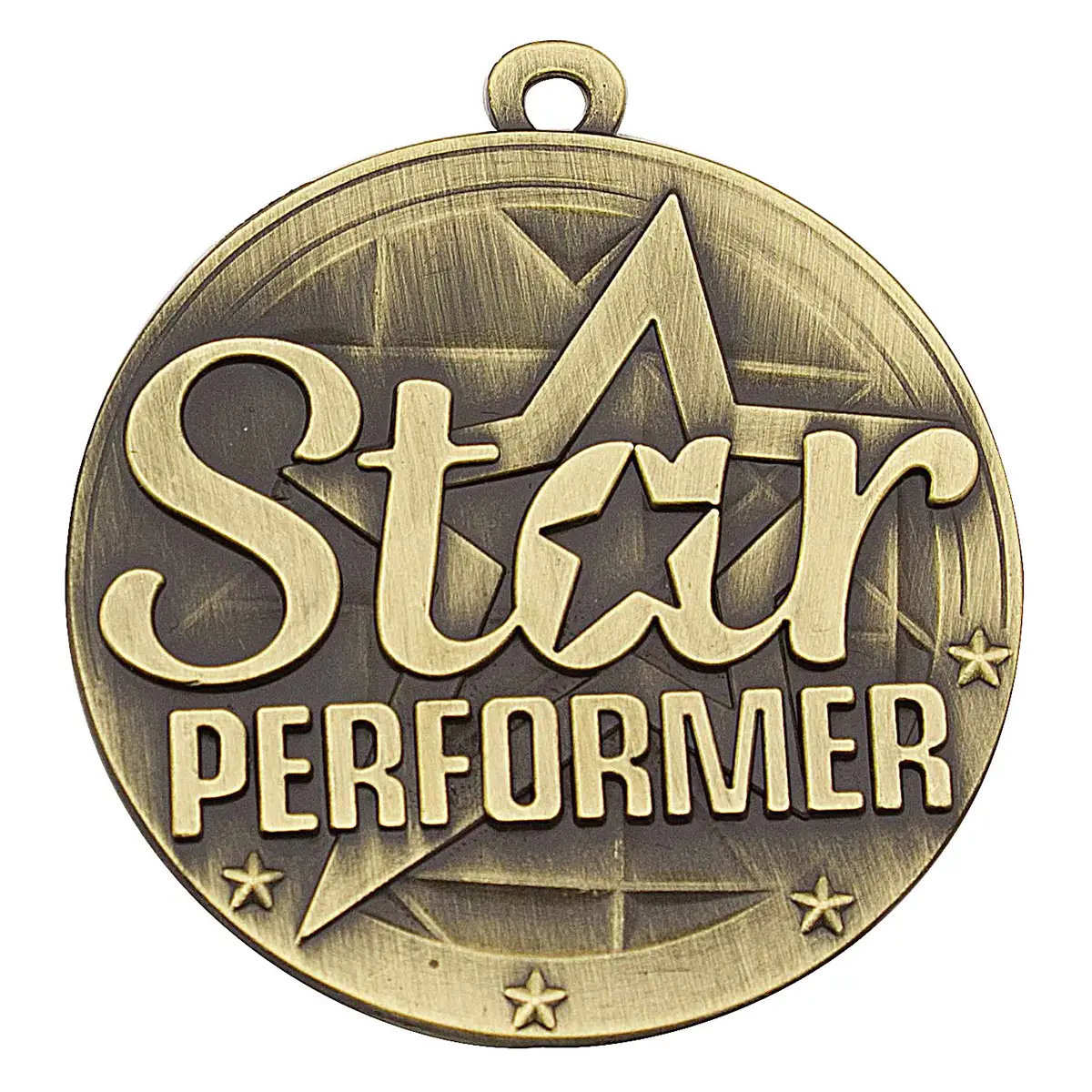 mw195g-gold Gold star performer watchword with metal construction