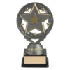 ft295a-silver Silver star torch with plastic construction