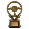 a387a-gold Gold steering wheel with resin construction