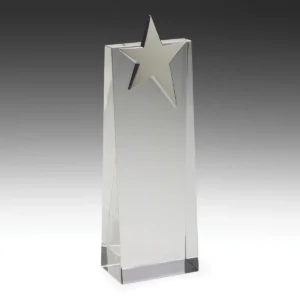 Stellar star with crystal / metal construction