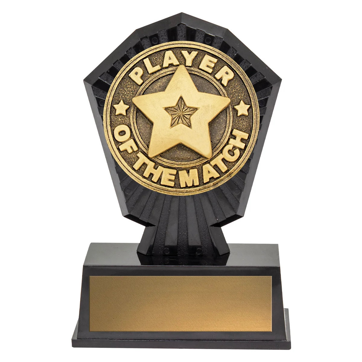 csmp106-gold Gold super mini - player of the match with plastic construction