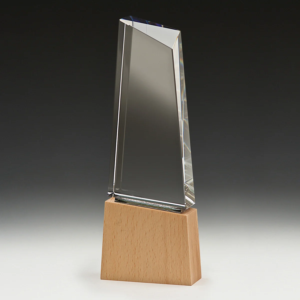 qt04-grey-bg Supercharge crystal with crystal / wood construction