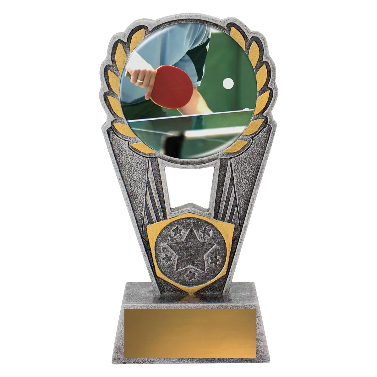 psc661a-silver Silver table tennis polaris - colour with resin construction