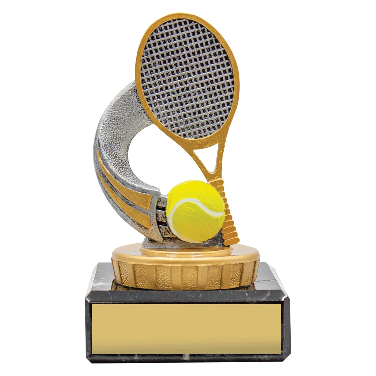 um18a-black Black tennis marble with marble construction