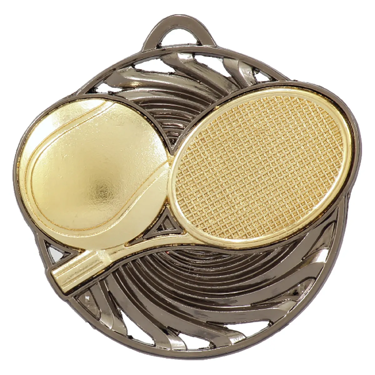 mv918g-gold Gold tennis vortex with metal construction
