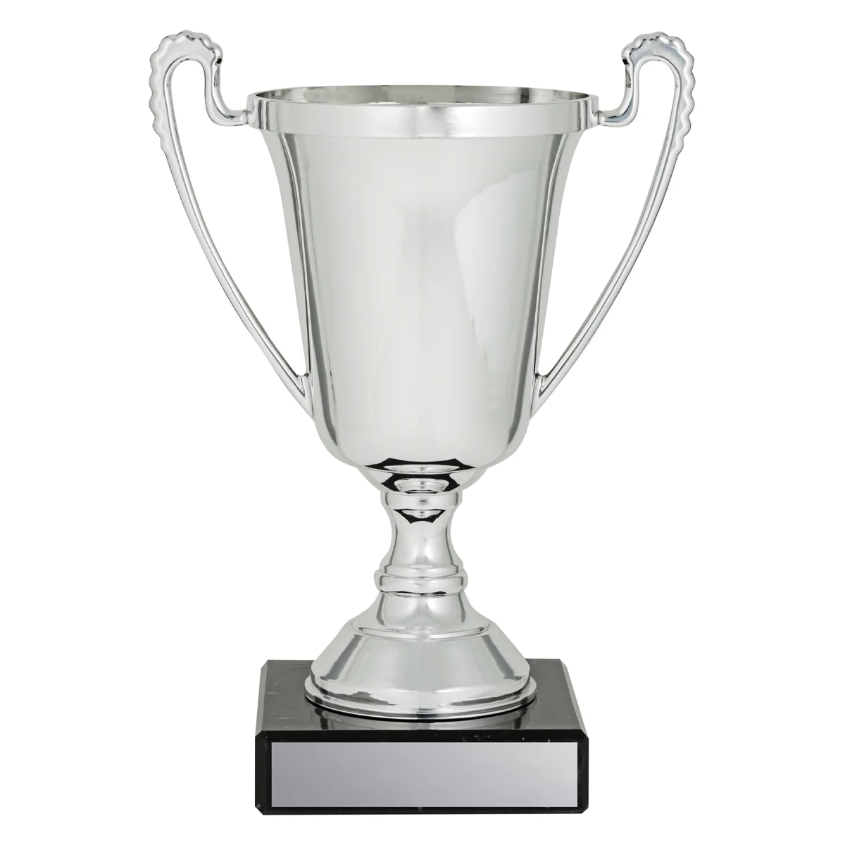 f547a-silver Silver the moment cup with plastic / marble construction