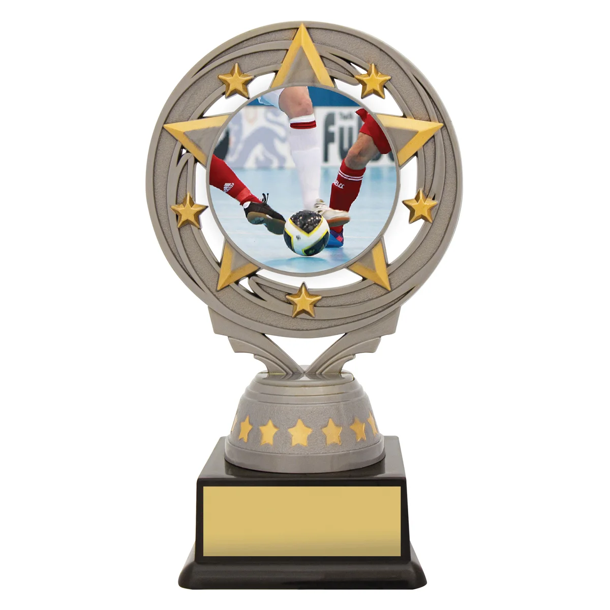 ft5041a-silver Silver torch silver - futsal with plastic construction