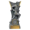 29158a-silver Silver track male vanguard with resin construction