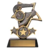 12447s-silver Silver track tri-star with resin construction
