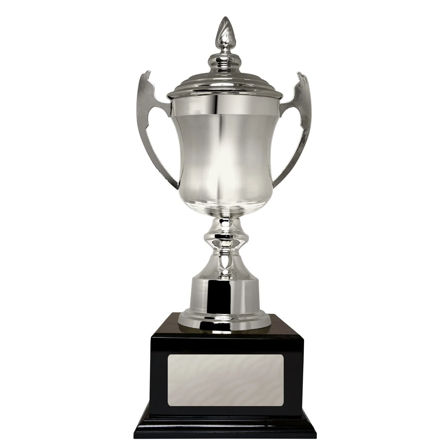-silver Black / silver umbria cup with metal / timber construction