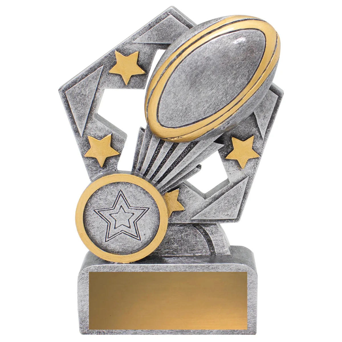 29839-silver Silver vega star with resin construction