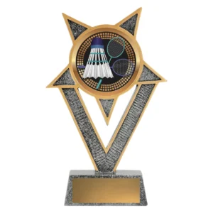 Silver ventura - badminton with resin construction