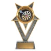 ven38a-silver Silver ventura - darts with resin construction