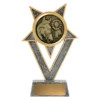 ven35a-silver Silver ventura - horse with resin construction