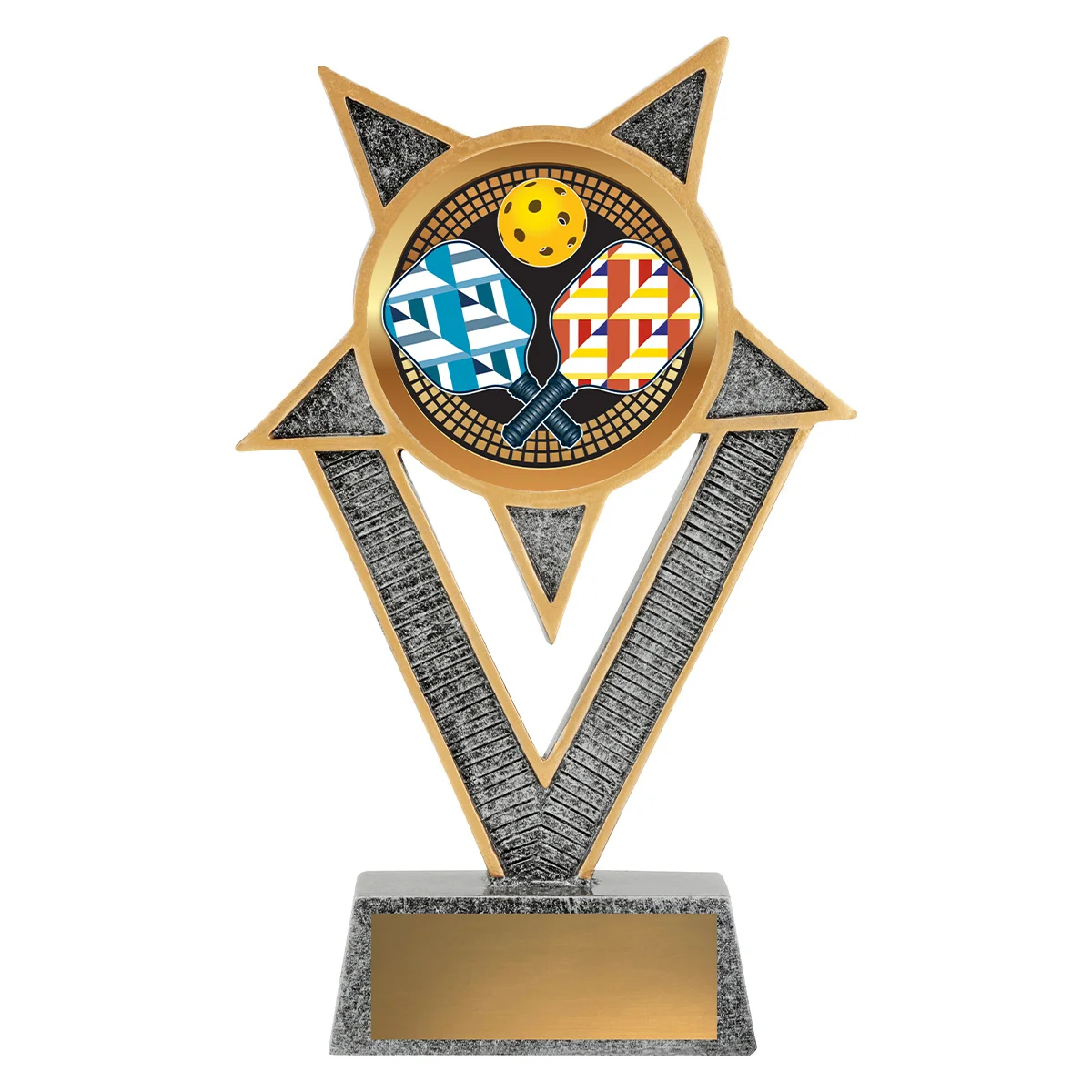 ven71a-silver Silver ventura - pickleball with resin construction