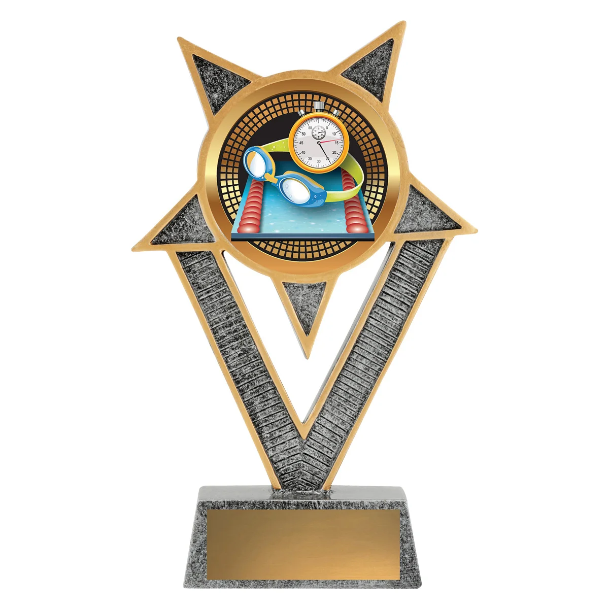 ven30a-silver Silver ventura - swim with resin construction