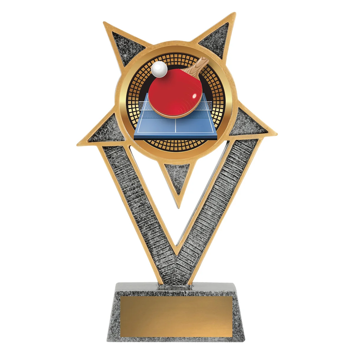 Silver ventura - table tennis with resin construction
