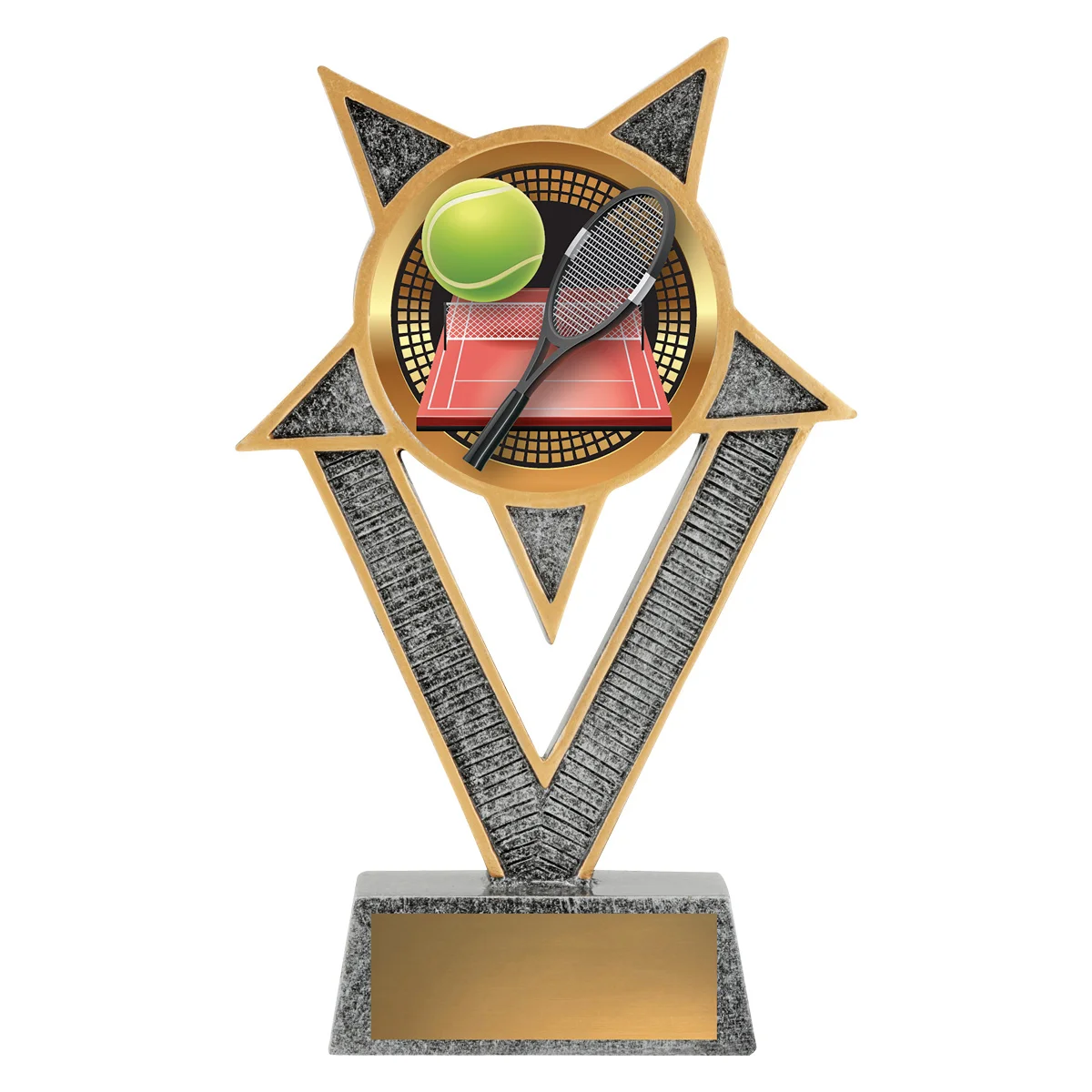 ven18a-silver Silver ventura - tennis with resin construction